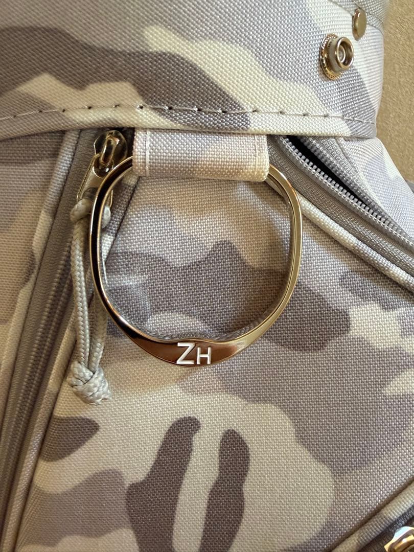 【新品未使用】ゼロハリバートン　ゴルフ　キャディバッグ　ホワイトカモ