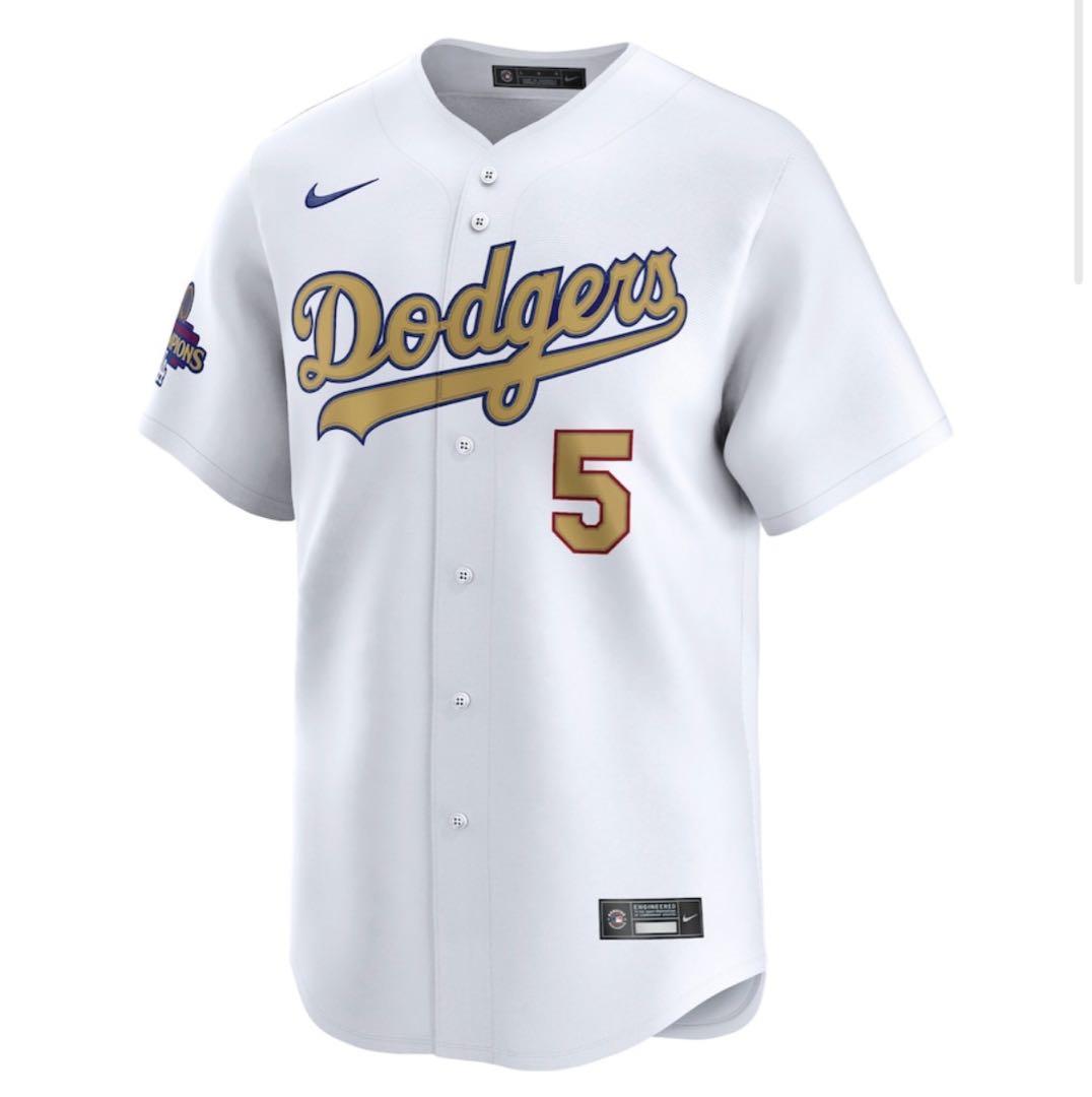 【正規品】フレディフリーマン ドジャース ゴールドユニフォーム 新品 サイズS