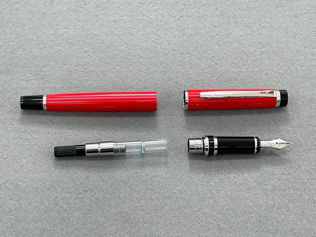 【廃番品】PILOT 万年筆 グランセNC レッド FGNC-1MR-R-F