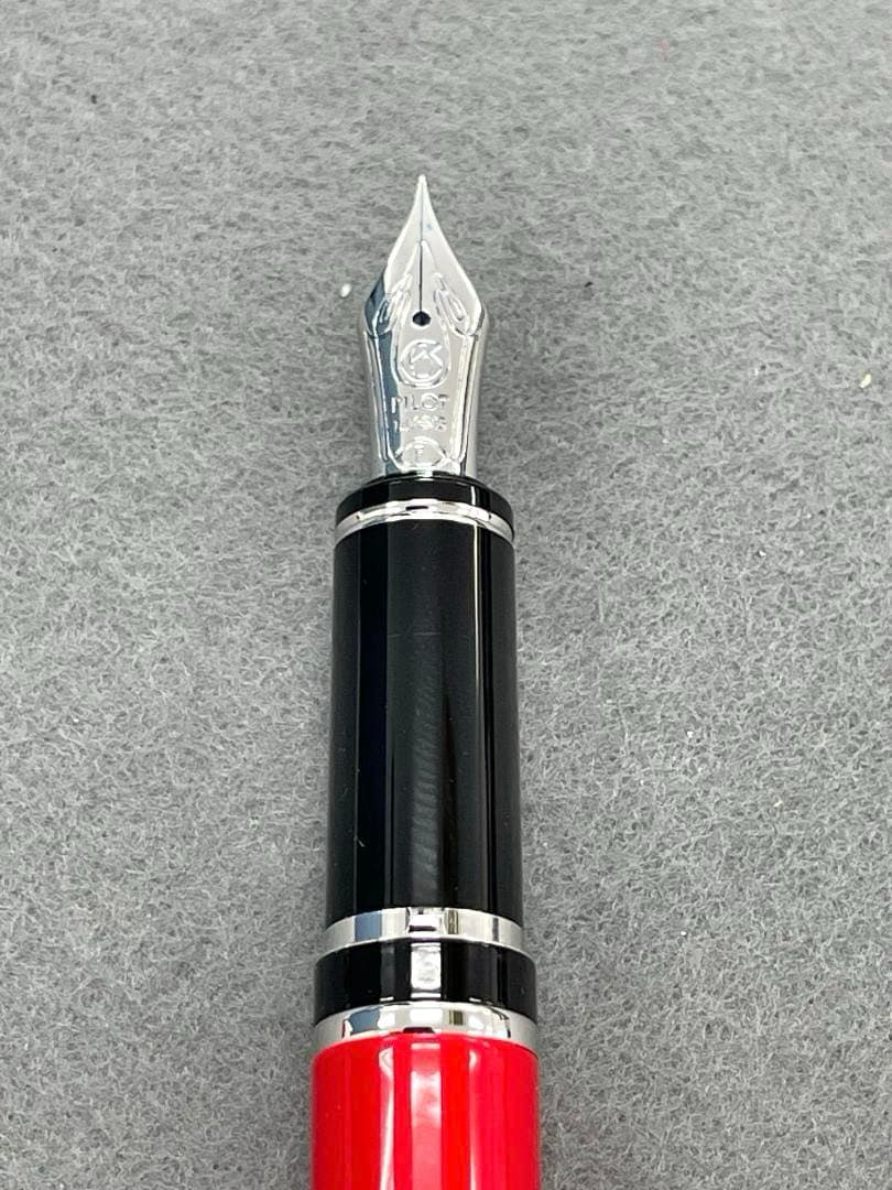 【廃番品】PILOT 万年筆 グランセNC レッド FGNC-1MR-R-F