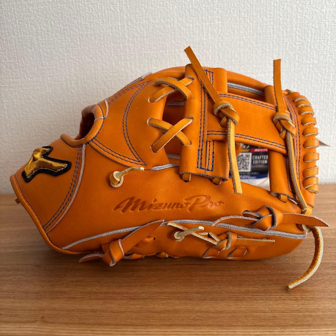 ミズノプロ　硬式用　内野　グラブ　グローブ　定価72,600円　TM型