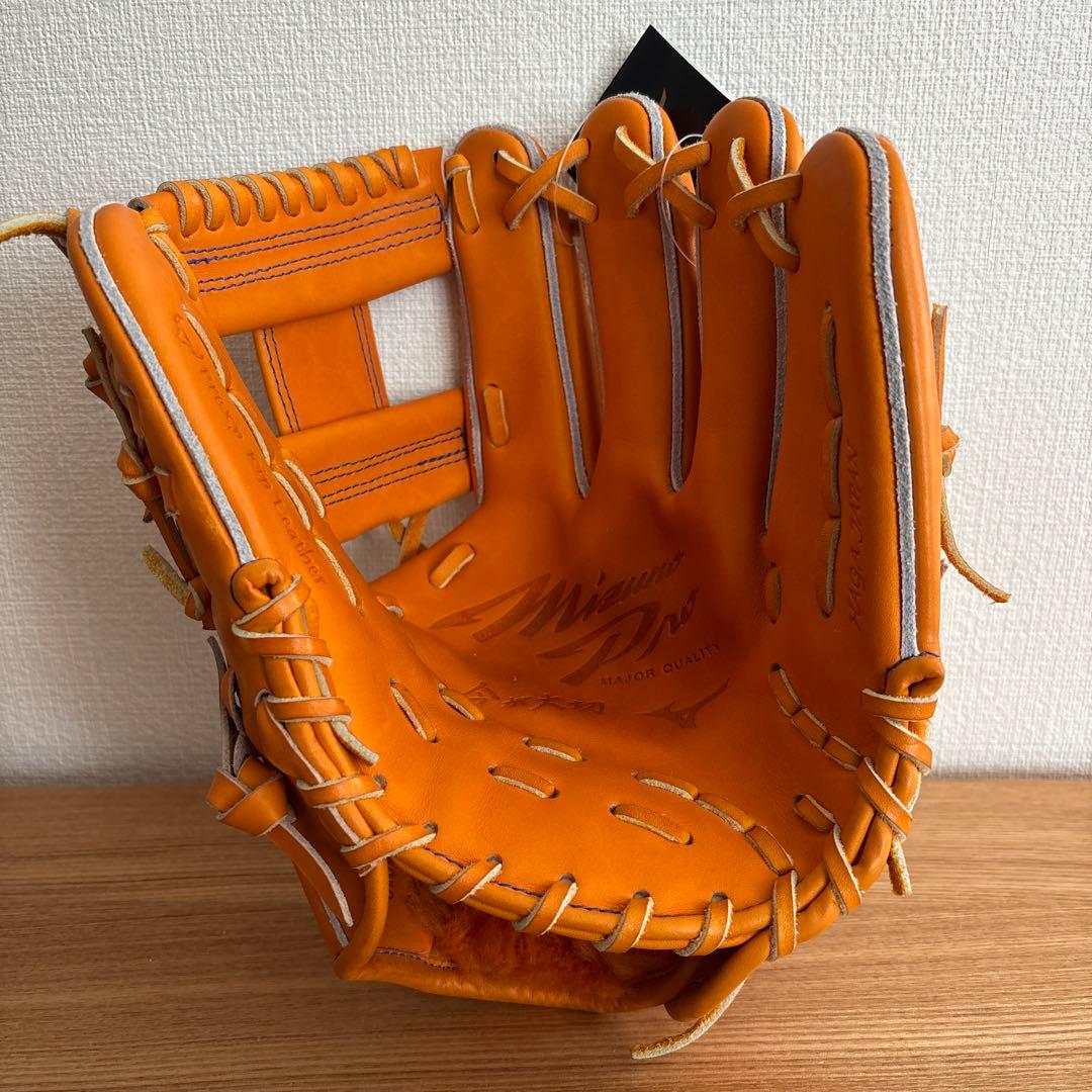 ミズノプロ　硬式用　内野　グラブ　グローブ　定価72,600円　TM型