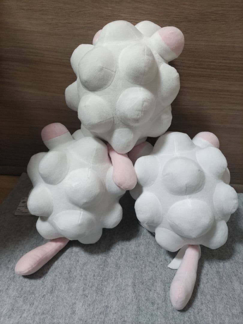 ポケモン もふぐっと カラーセレクションぬいぐるみ ペロッパフ　3点セット