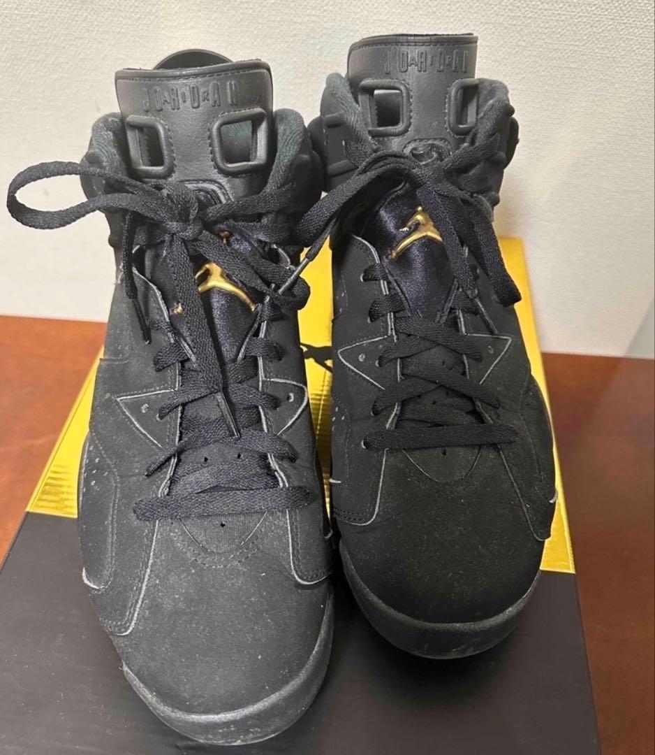 Nike Air Jordan 6 27.5cm ブラック　ゴールド