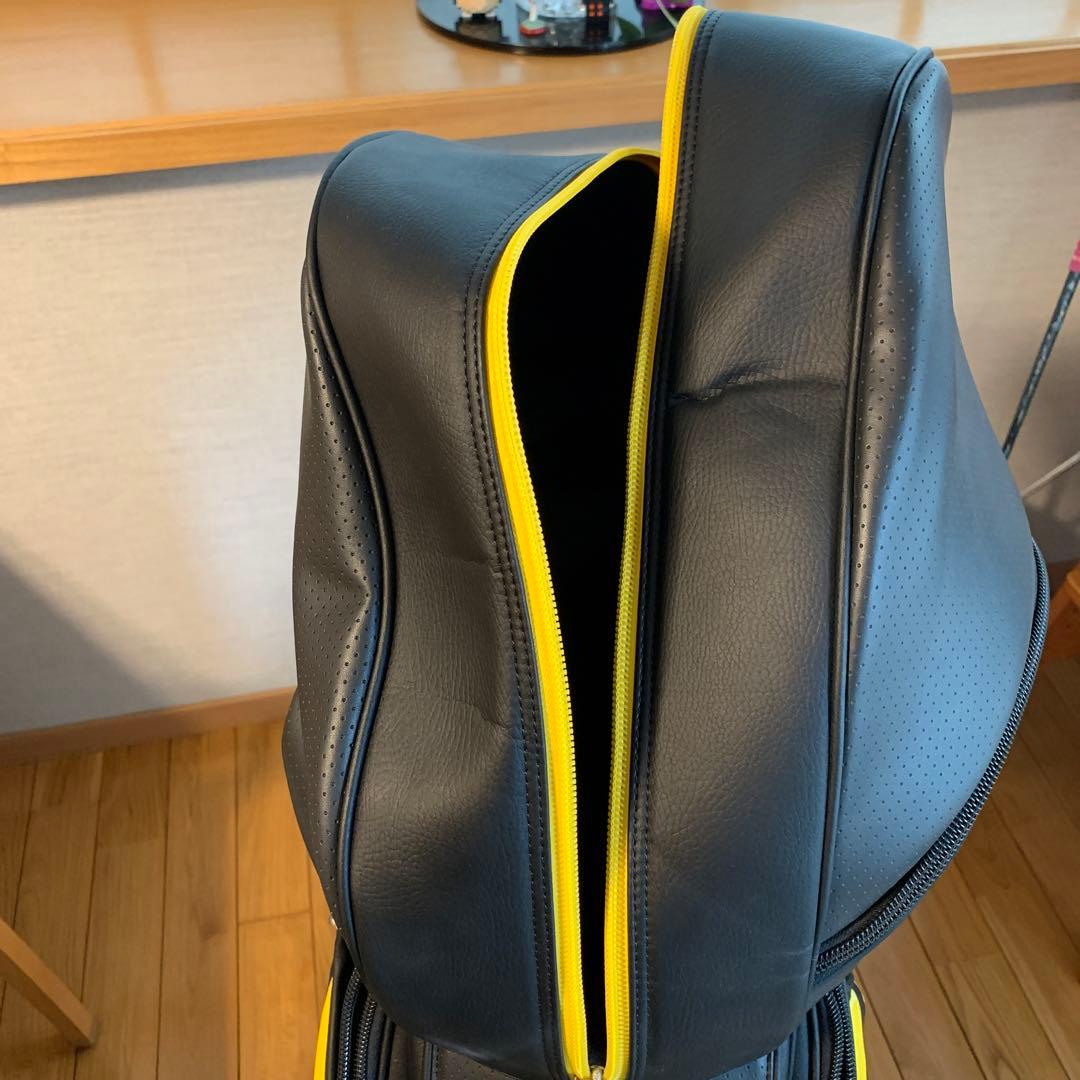 Roddio ロッディオ　ゴルフキャディバッグ 黒と黄色