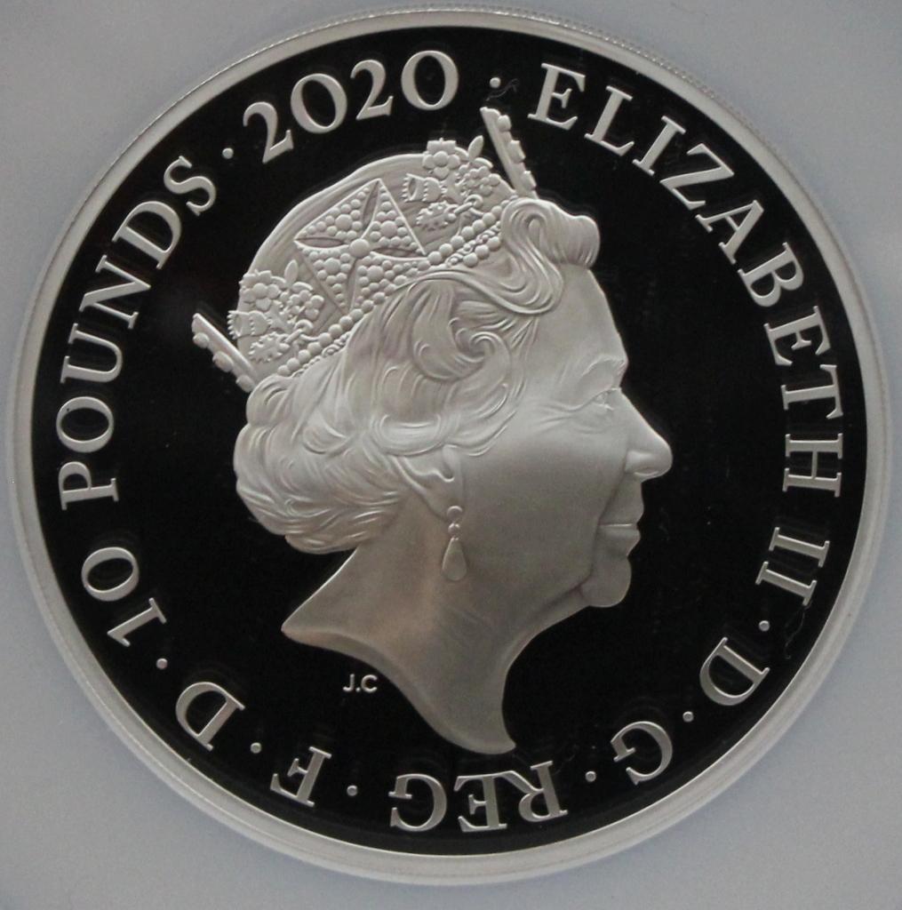 2020年ミュージックレジェンズ デビッド ボウイ 5oz NGC PF70UC