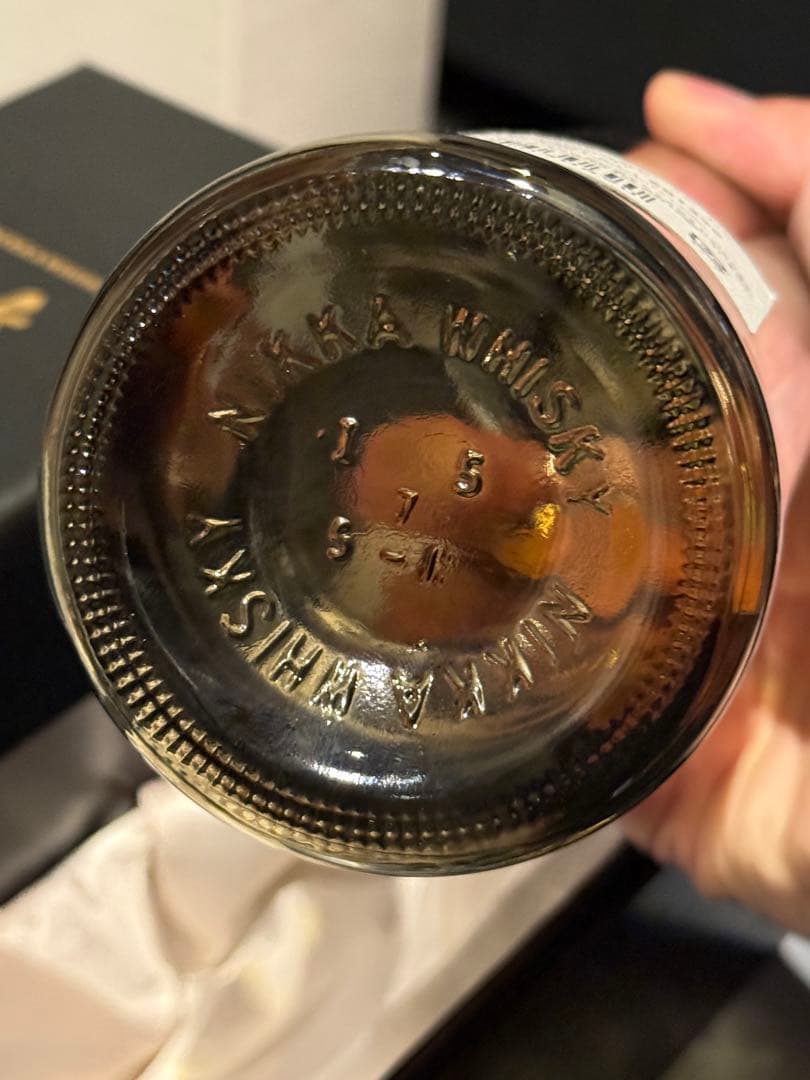 ニッカウイスキー　竹鶴　ピュアモルト 25年 700ml 空き瓶　化粧箱付き