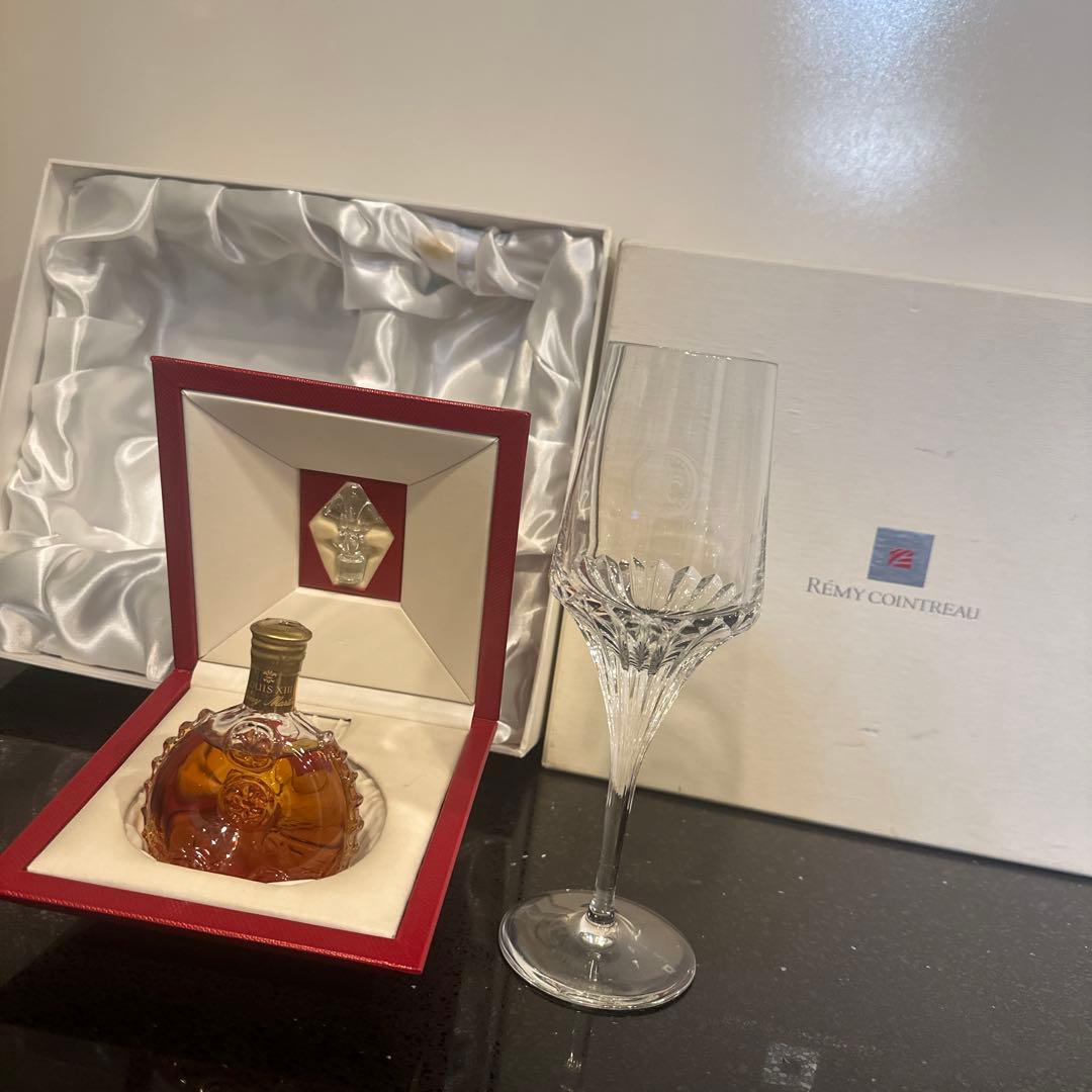 Rémy Martin ルイ・13世ミニ 1786年物　クリスタルグラス付き