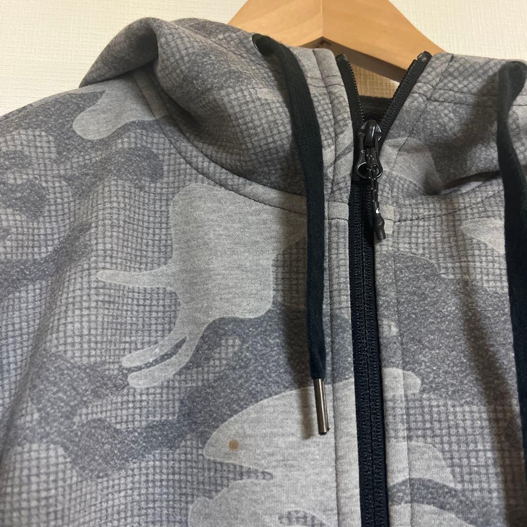 QUIKSILVER グレー 迷彩柄 ジャージ上下セット S/P/CH