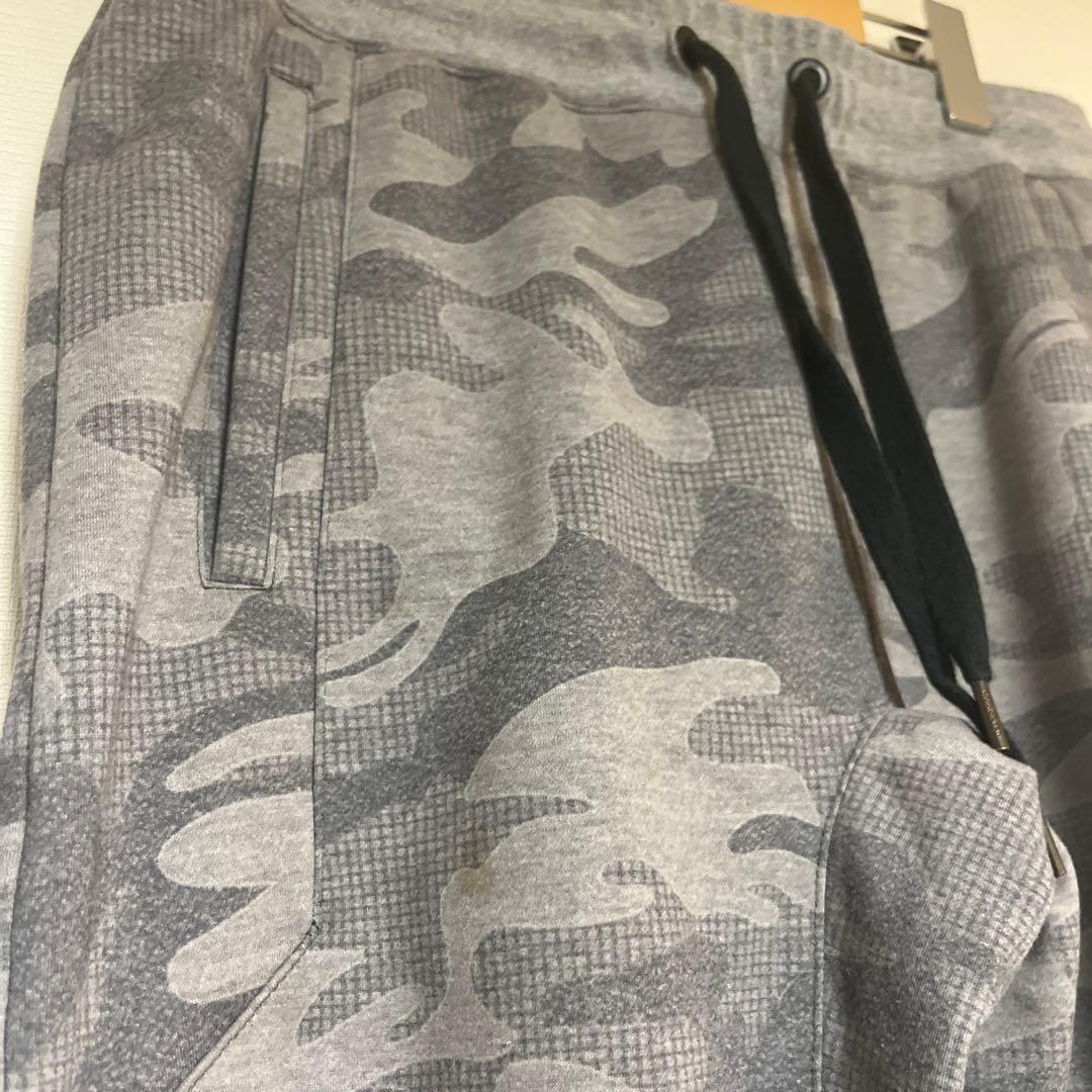 QUIKSILVER グレー 迷彩柄 ジャージ上下セット S/P/CH