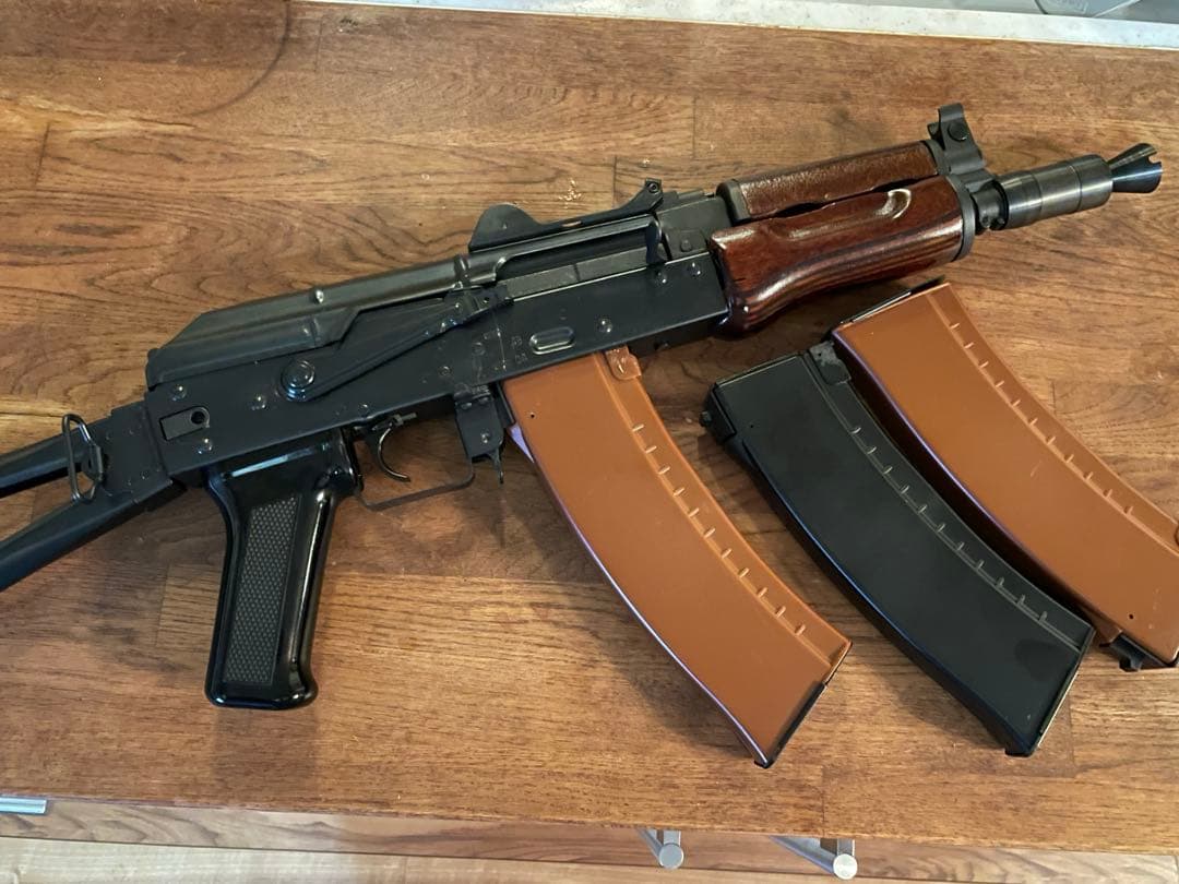 AKS74U　クリンコフ　リアルショック電動ガン