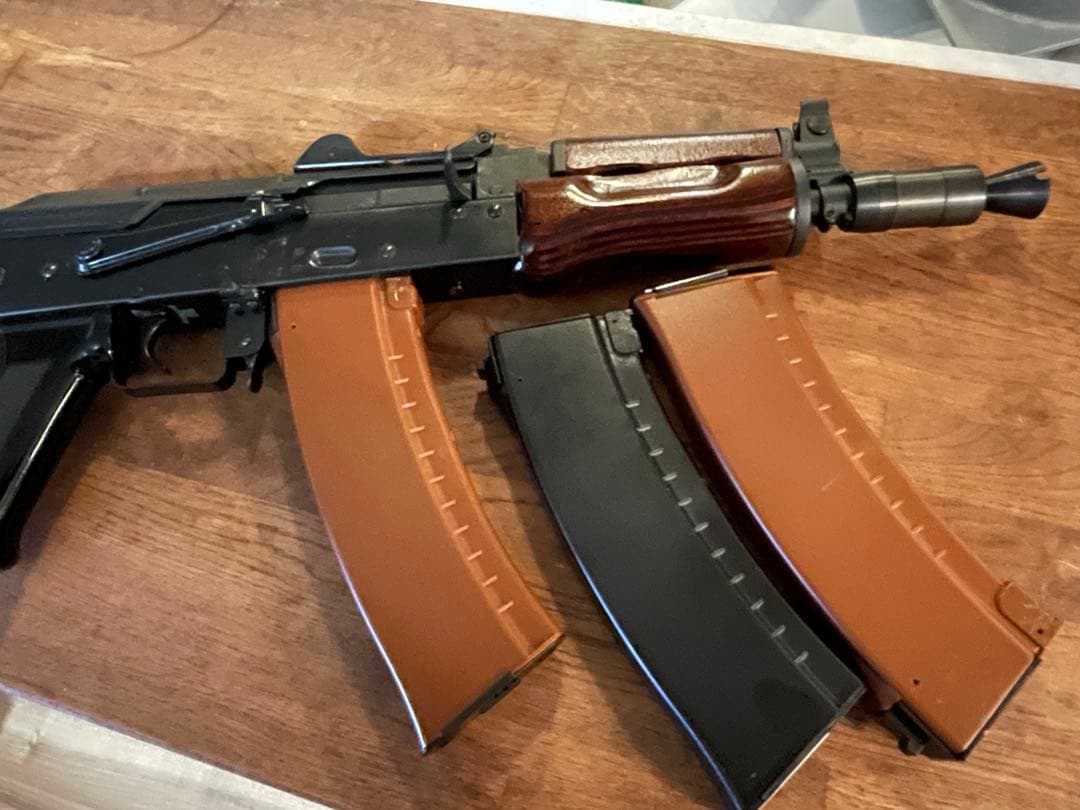 AKS74U　クリンコフ　リアルショック電動ガン