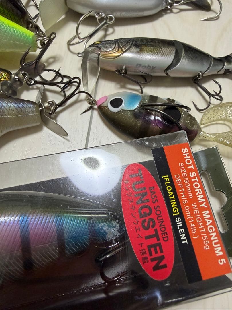 バスフィッシング　プラグ　EVOKE4.0他