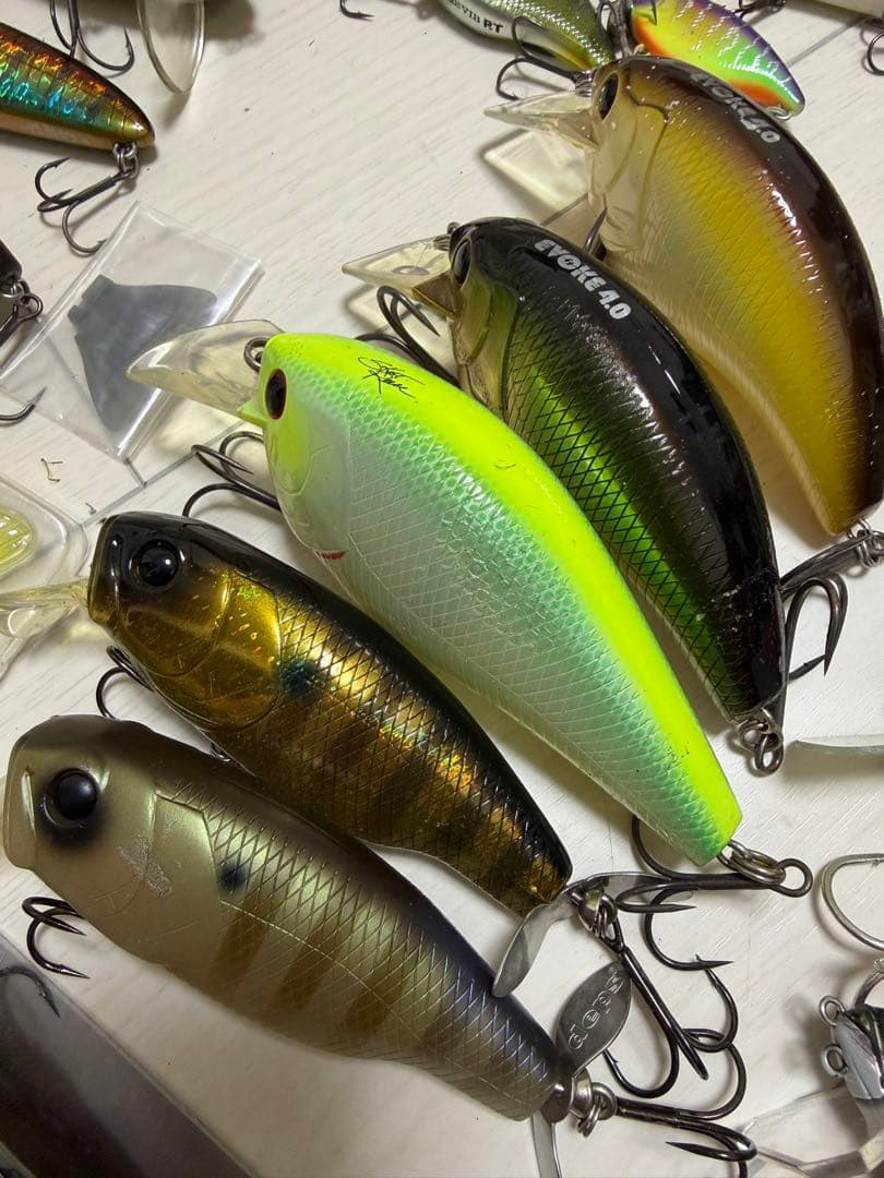 バスフィッシング　プラグ　EVOKE4.0他