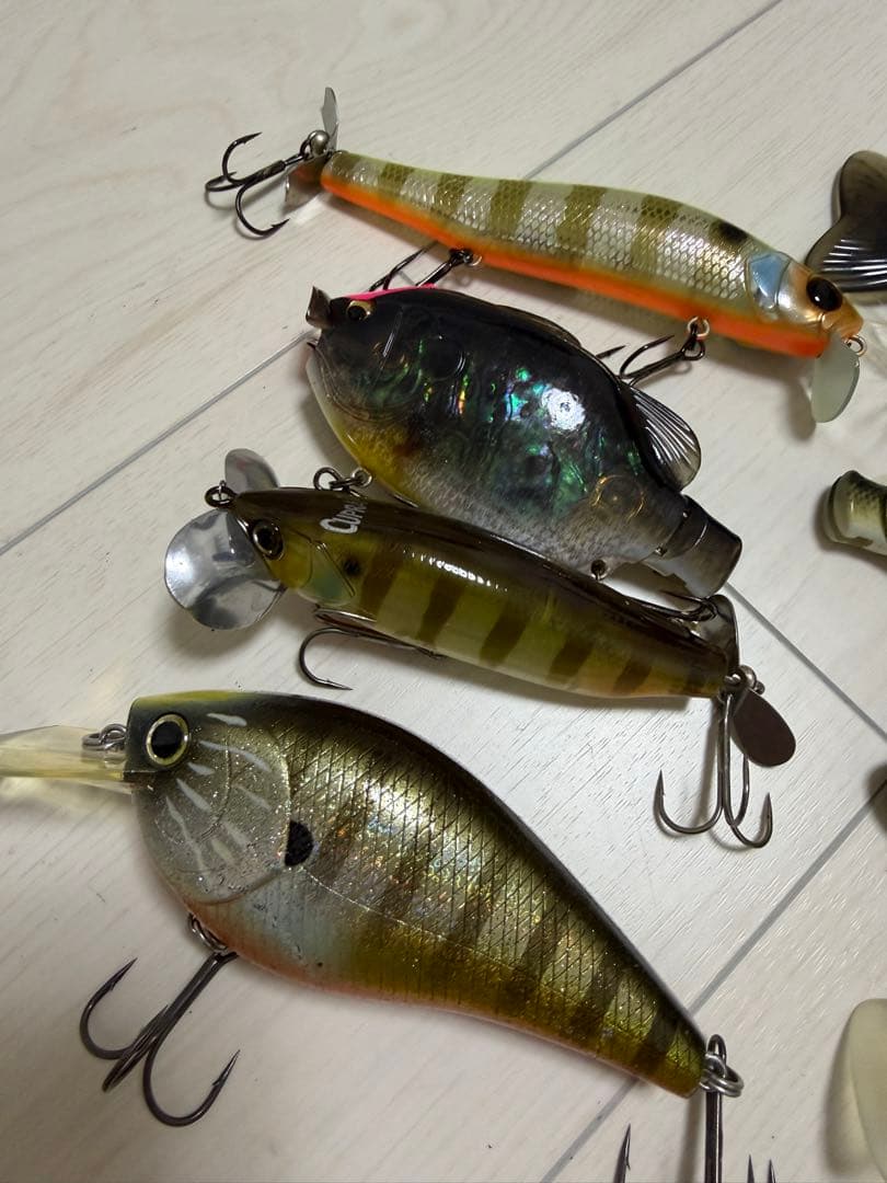 バスフィッシング　プラグ　EVOKE4.0他