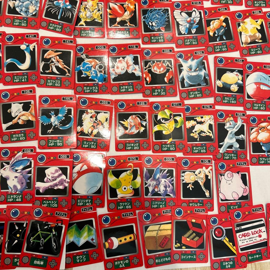 ポケモン カード 図鑑 当時物 レトロ 平成 まとめ セット 初期 レア