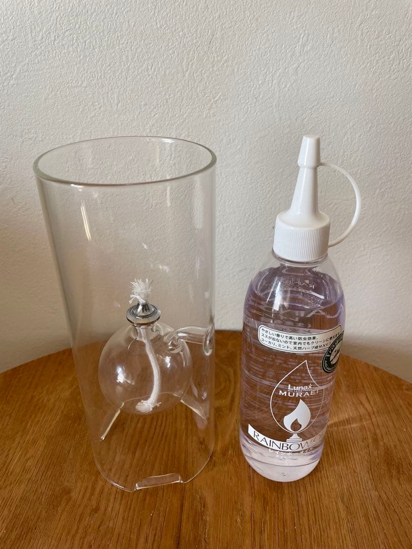 【新品】チェコ オイルランプand専用オイル付き