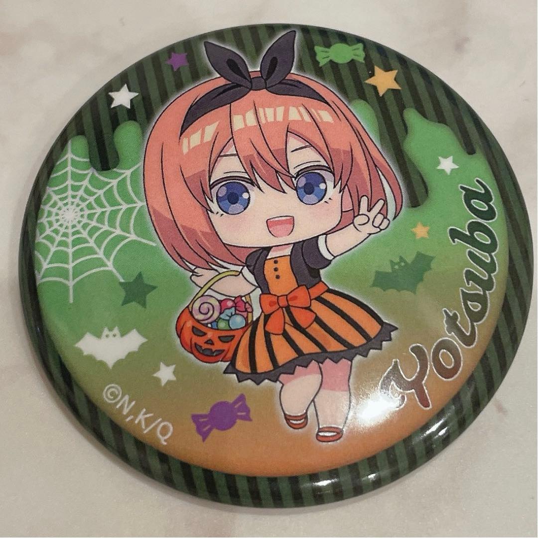 五等分の花嫁 中野四葉 缶バッジ ハロウィン