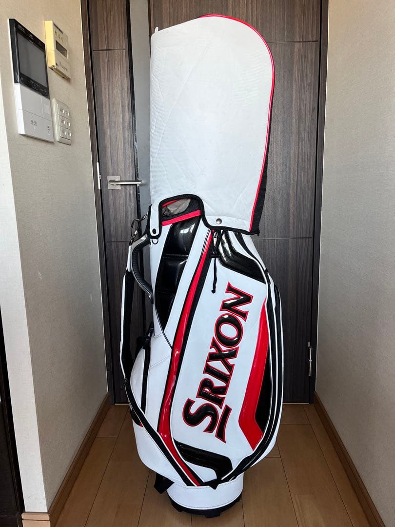 良品SRIXON スリクソン　カート型キャディバッグ　9.5型　GGC-S166