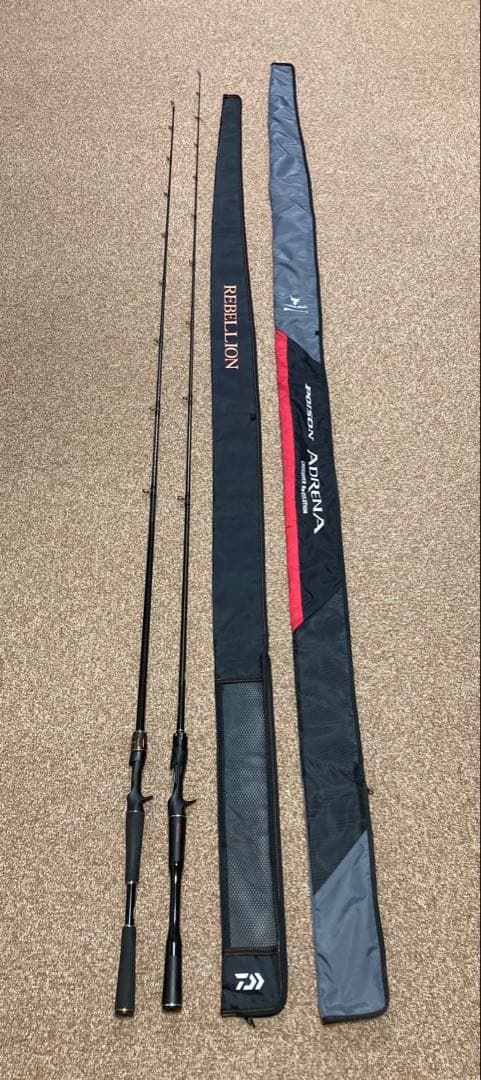 ダイワ・シマノ　リベリオン651XHSB-SB・18ポイズンアドレナ 1610M