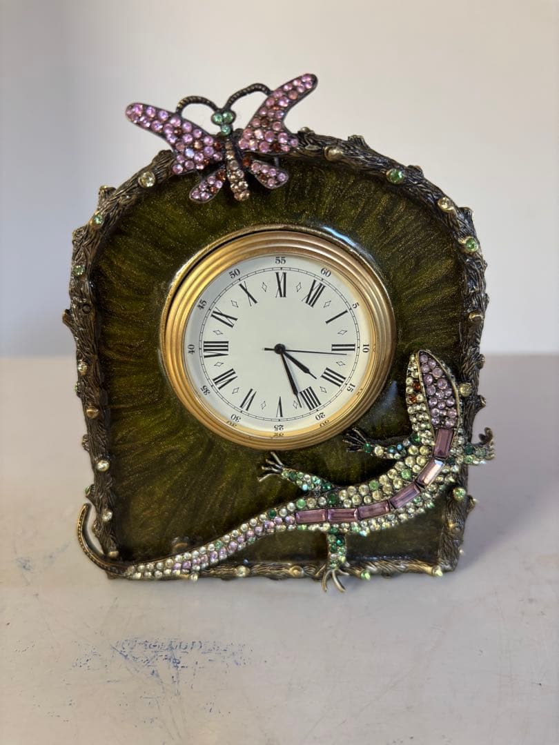 JAY STRONGWATER リザードと蝶の時計