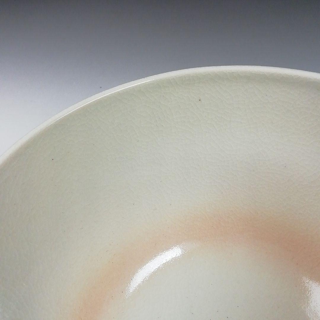 Ｔ６１０　茶碗　『色絵　夕焼けの町』『桃山窯　橋本喜泉 造』共箱　抹茶碗　茶道具