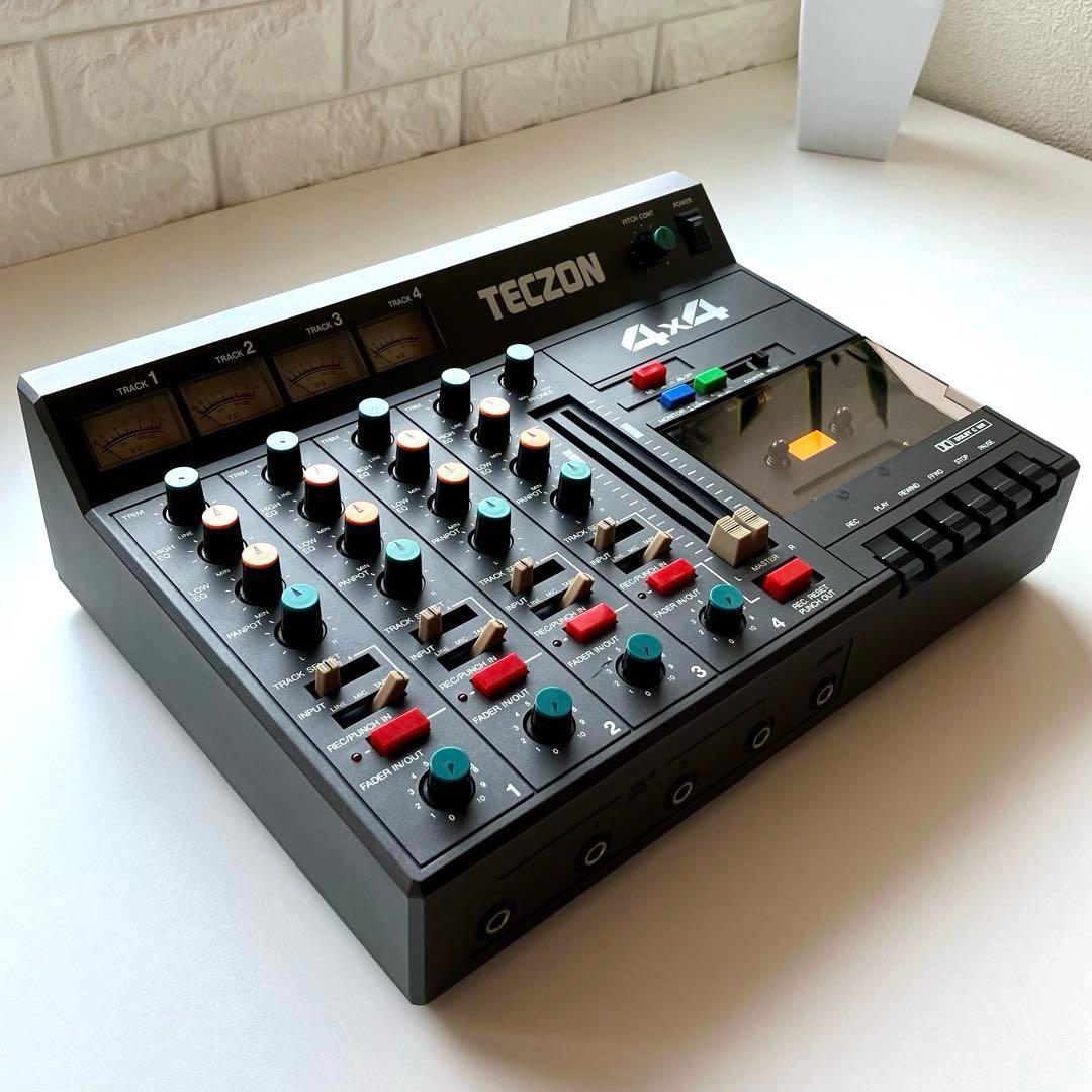 【極上品】TECZON☆4×4☆MTR☆4TRACK MULTI MIXER
