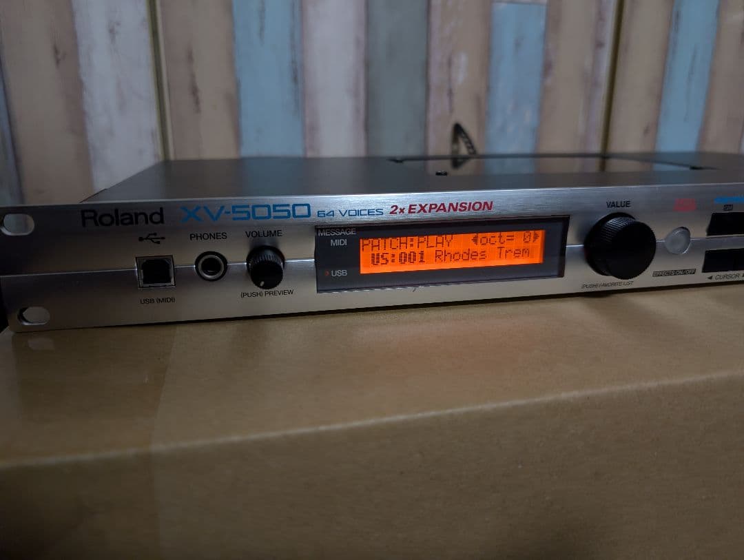 ROLAND ローランド XV-5050 ハードウェア音源 64ボイス