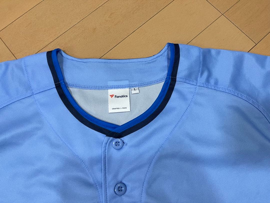 西武ライオンズ　サマーブルーユニフォーム　滝澤夏央　62　サイズL