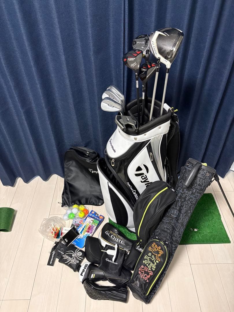 TaylorMadeメイン　メンズゴルフクラブセット　アイアン無し