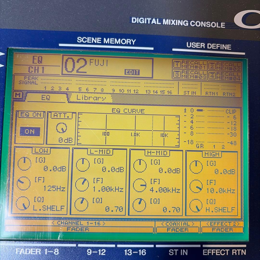 【美品】YAMAHA 03D デジタルミキサー デジタルミキシングコンソール