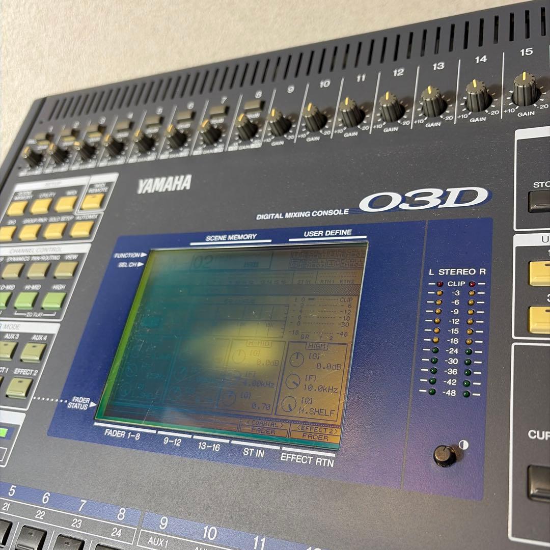 【美品】YAMAHA 03D デジタルミキサー デジタルミキシングコンソール