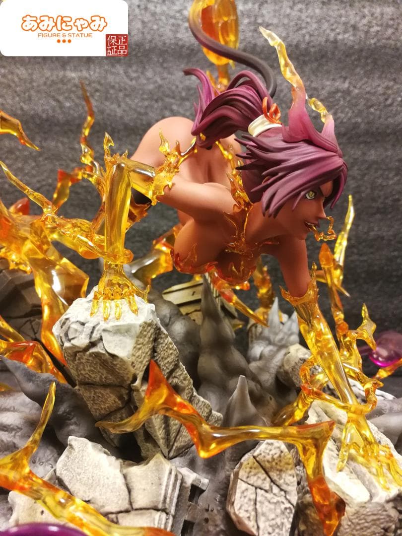 BLEACH 四楓院 夜一 フィギュア ガレージキット スタチュー Blood