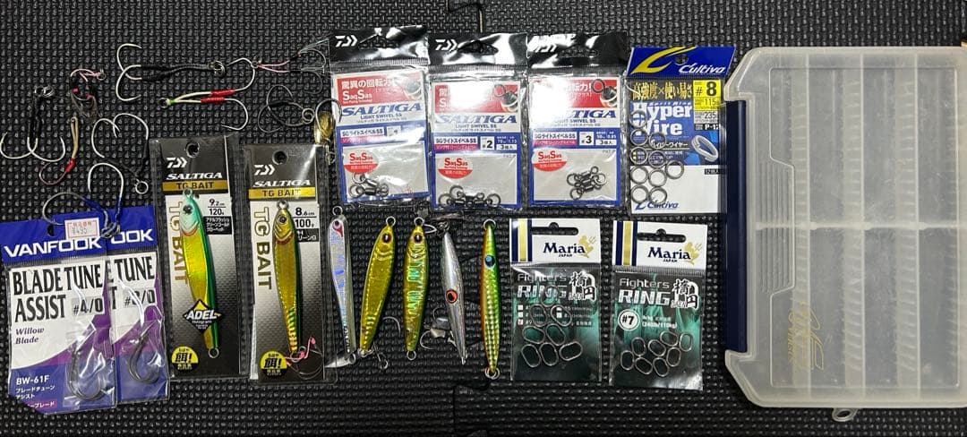 ダイワ　TGベイト　ポーズレス　トウキチロウ　などフック付きまとめセット