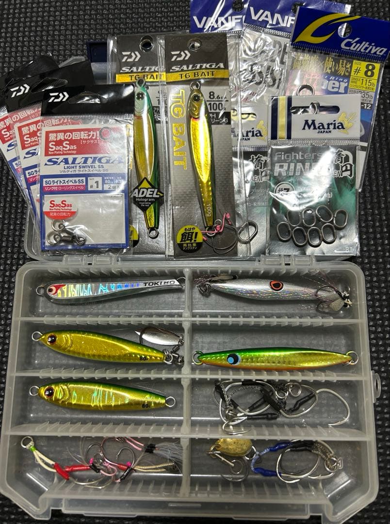 ダイワ　TGベイト　ポーズレス　トウキチロウ　などフック付きまとめセット