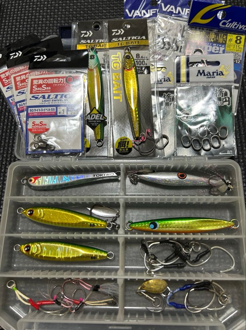 ダイワ　TGベイト　ポーズレス　トウキチロウ　などフック付きまとめセット