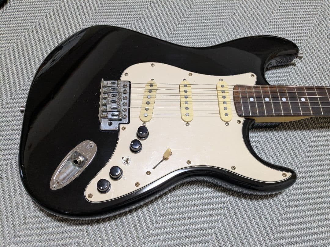 ギター Fuzz Face in the modified Stratocaster