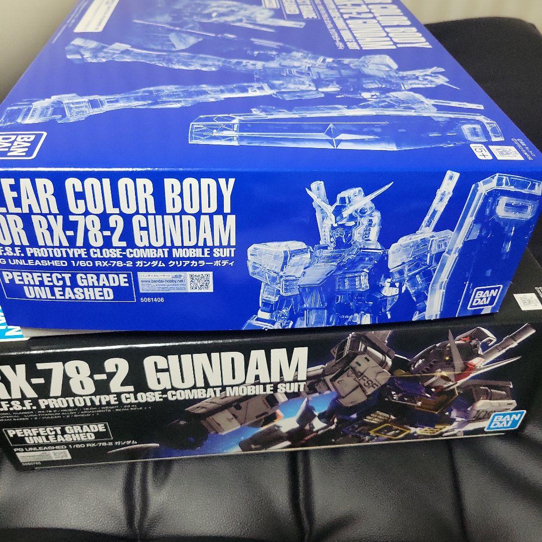 PG UNLEASHED RX-78-2 ガンダム クリアカラーボディセット