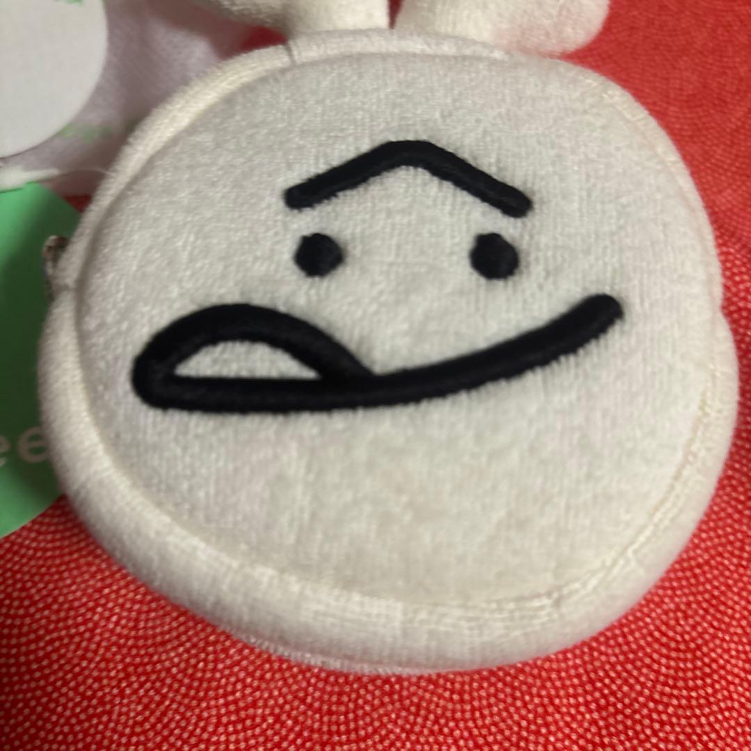 Piv'vee 布製キーホルダー メタルクリップ付き　ゴルフボール入れ