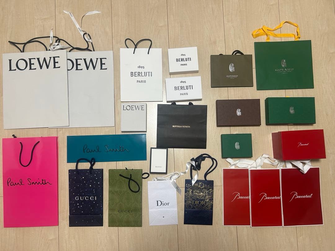 ブランドショッパーセットLOEWE,Paul Smith,Gucci等