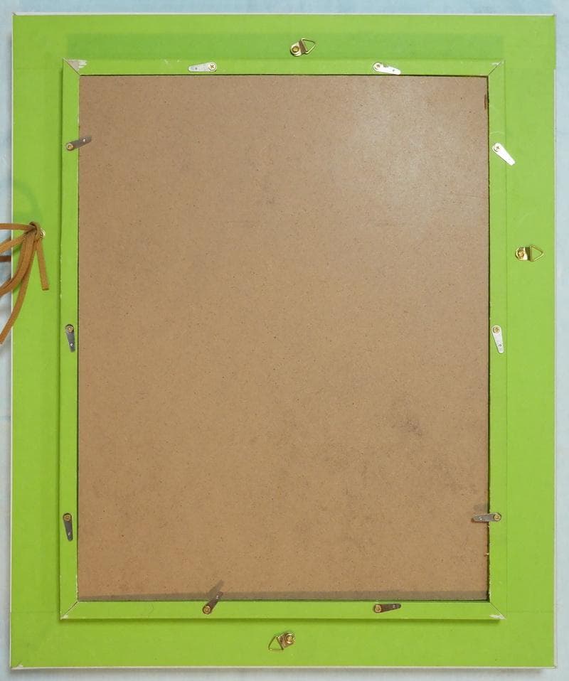 動物像・生物画　油絵　熊谷守一　ねこ　F4　額付き　手描き　肉筆