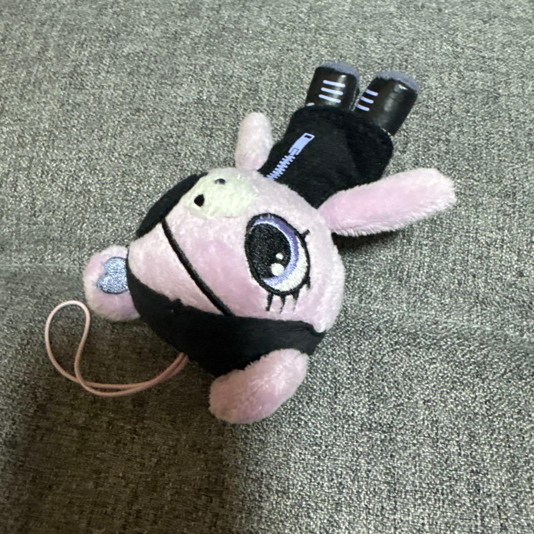 平成レトロ　MISTEEZ マスコット/ぬいぐるみストラップ　紫