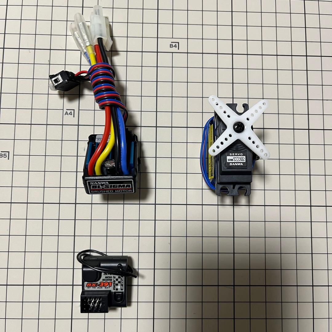 VVV　mx-6付きロープロサーボ別途必要BBX とオプション14点　セッ