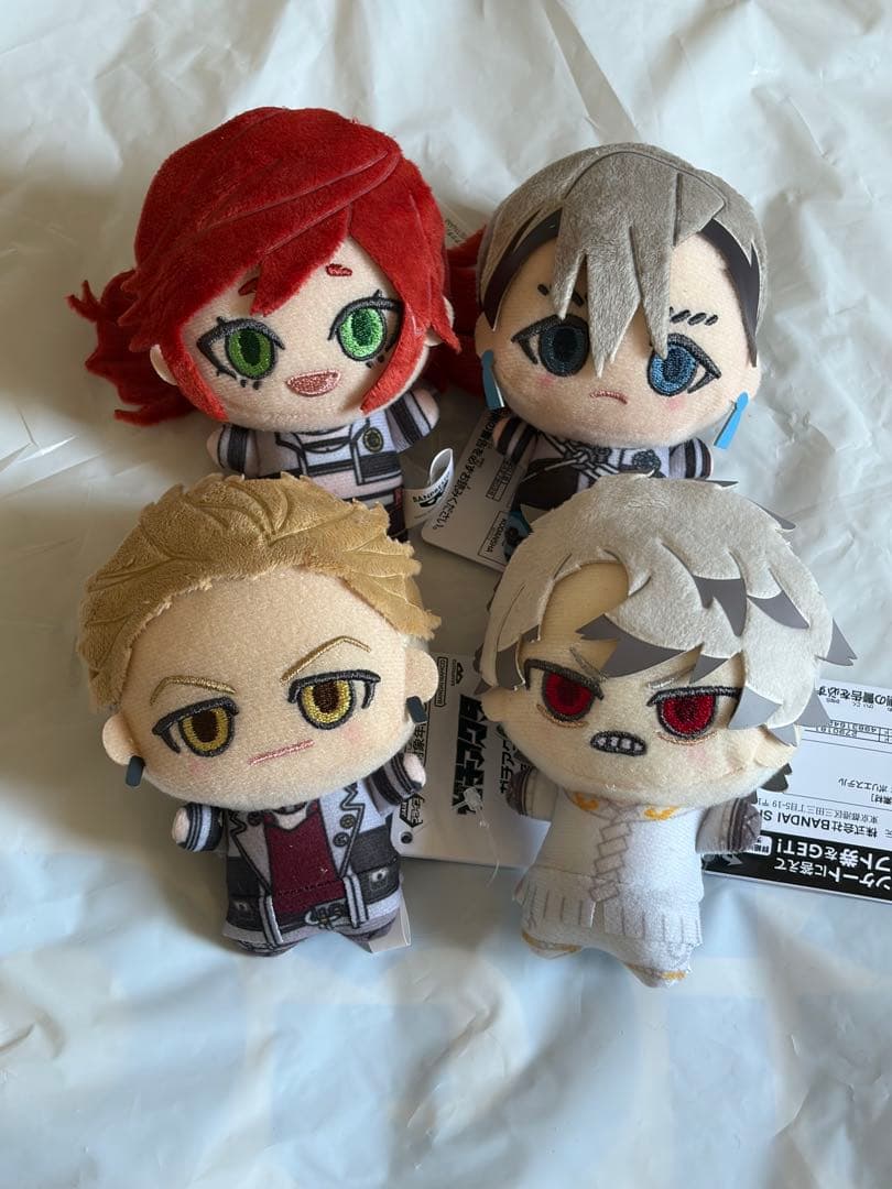 ガチアクタ　ちびぐるみ　ザンカ　リヨウ　エンジン　ルド　4種セット