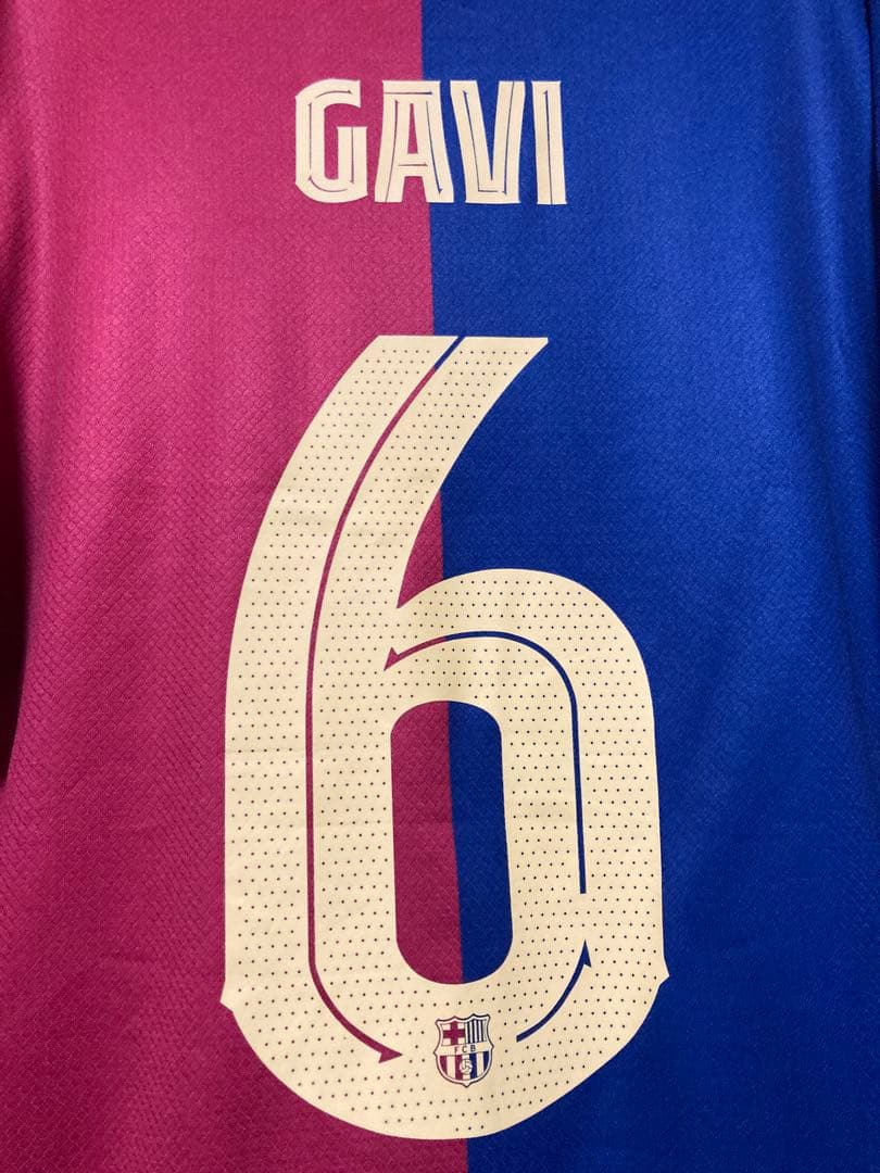 【正規品】ガビ　バルセロナ　24/25 ホームレプリカ