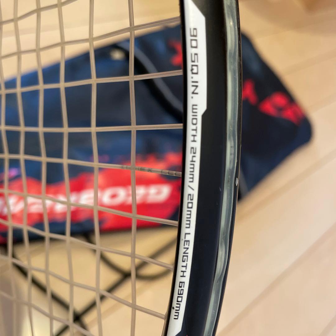 ヨネックス GEOBREAK 50V テニスラケット　ケース付　エッジ傷少なめ