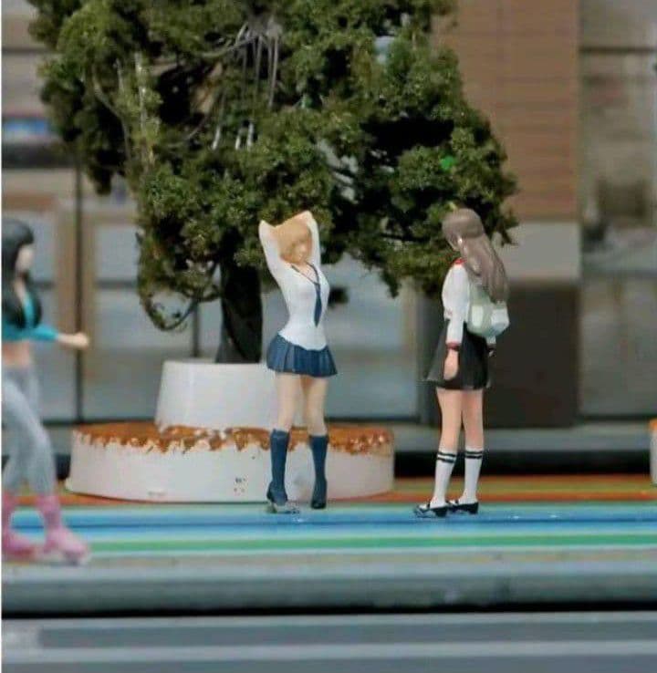 ⚠️在庫僅少★【ショッピングタウンストリート】LED照明付大型ジオラマ《新品》