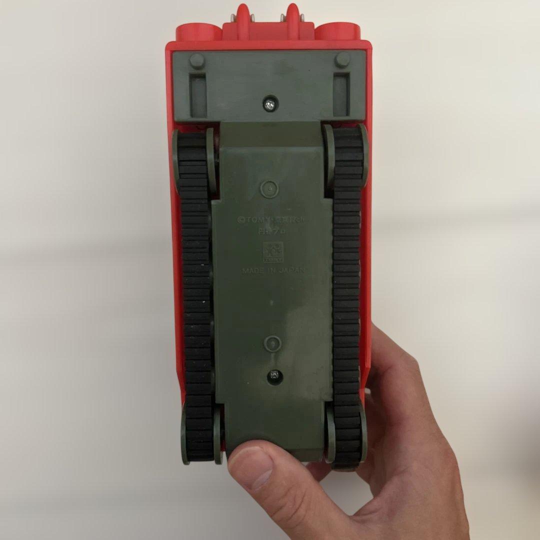 【レトロ】　トミー　恐竜大戦争 アイゼン1号2号 合体セット 箱付き