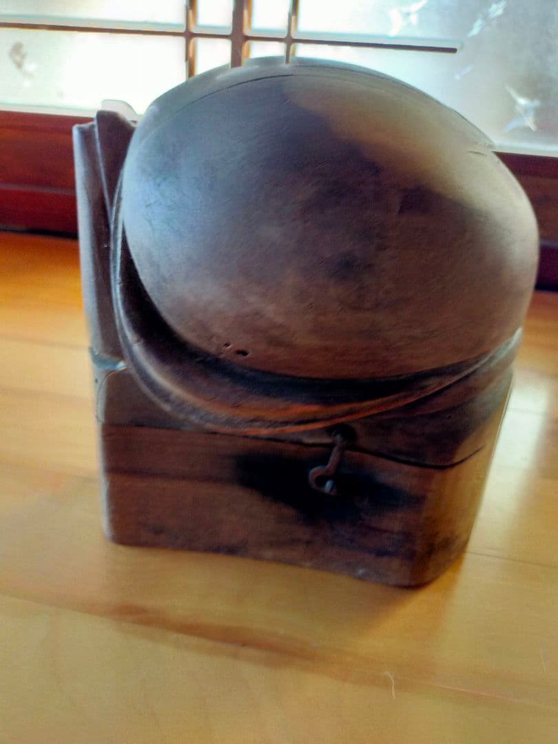 アンティーク　帽子　パズル木型