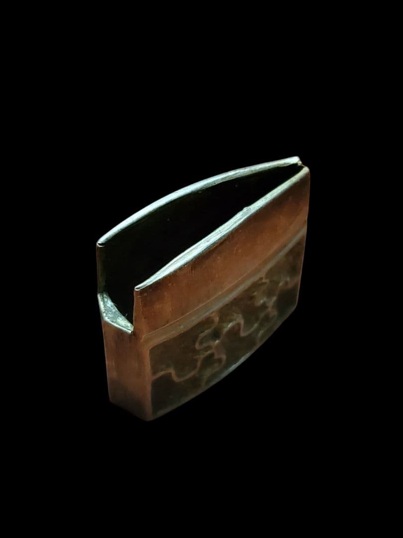 大size　銀着せ一重岩石ハバキ　美品